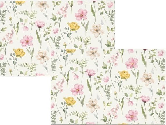 Набір сервірувальних серветок Ardesto Spring flowers ART15FL 30х45 см 2 шт