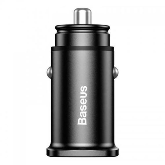 АЗП Baseus Square Metal QC3.0 30W (2USB-A) (CCALL-DS) Чорний