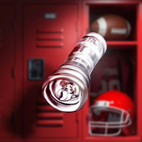 Мастурбатор Blush Rize – Luz Glow in the Dark Masturbator – Clear, всмоктування, світиться в темряві | Зображення 6