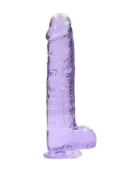 Фалоімітатор - Realrock Dildo 9" Purple | Зображення 6