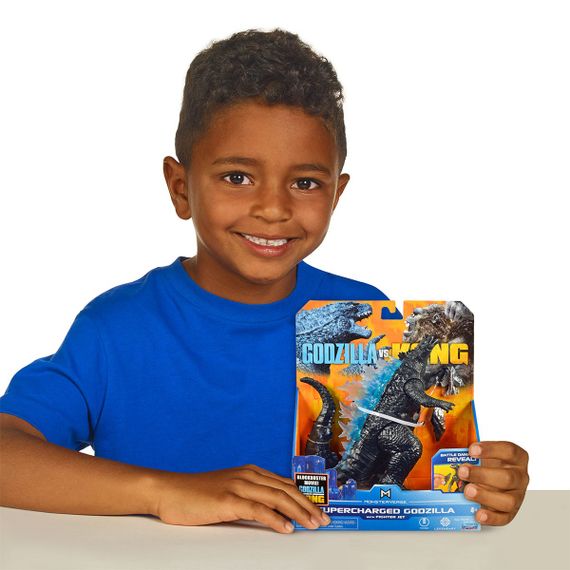 Фігурка GODZILLA VS. KONG - Ґодзілла з суперенергією та з винищувачем | Зображення 3