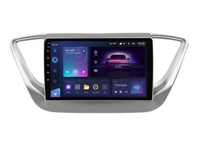 Штатна магнітола Teyes CC3 2K 4+64 Gb Hyundai Solaris 2 2017-2018 (A) 9"
