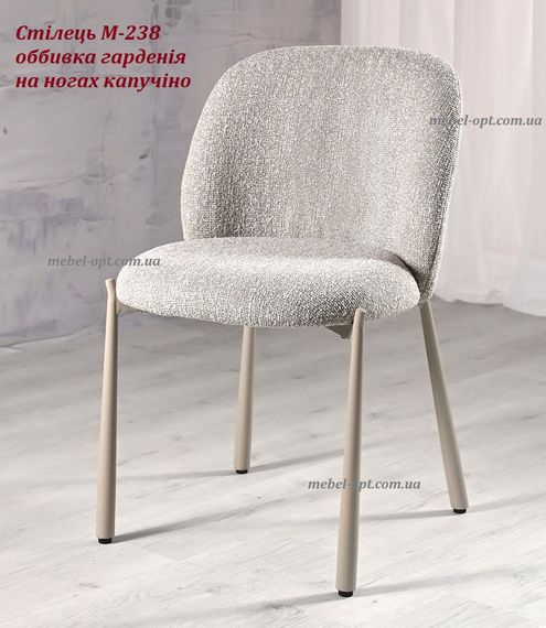 М'який кухонний стілець M-238, оббивка букле Boucle | Зображення 1