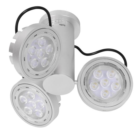 Светильник потолочный LED накладной светодиодный поворотный LED-215/18x2W | Зображення 2