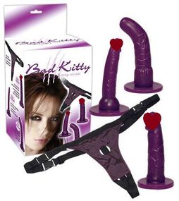 Страпон   BK Strap-On purple-Вібратор sexstyle