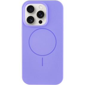 Чохол Silicone Case Full Protective (AA) NO LOGO with MagSafe для Apple iPhone 13 Pro (6.1") Бузковий / Lilac