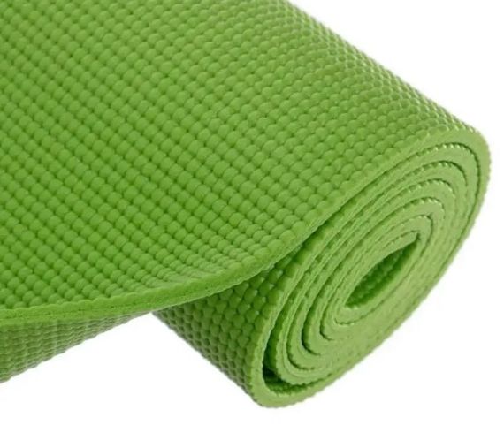 Килимок для йоги та фітнесу Power System PS-4014 PVC Fitness-Yoga Mat Green (173x61x0.6) (PS-4014_Green) | Зображення 5