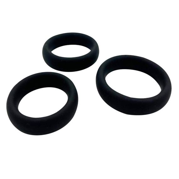 Набор эрекционных колец Alive Sensual Pleasure Rings sexstyle | Зображення 1