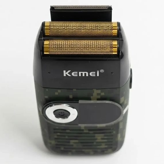Електрична бездротова бритва для чоловіків, USB-C, Kemei KM-2027, Піксель / Чоловіча акумуляторна електробритва / Шейвер | Зображення 4