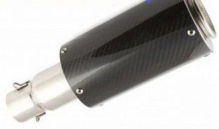 Глушник мото тюнінг 325 * 100mm нержавійка овал прямоток