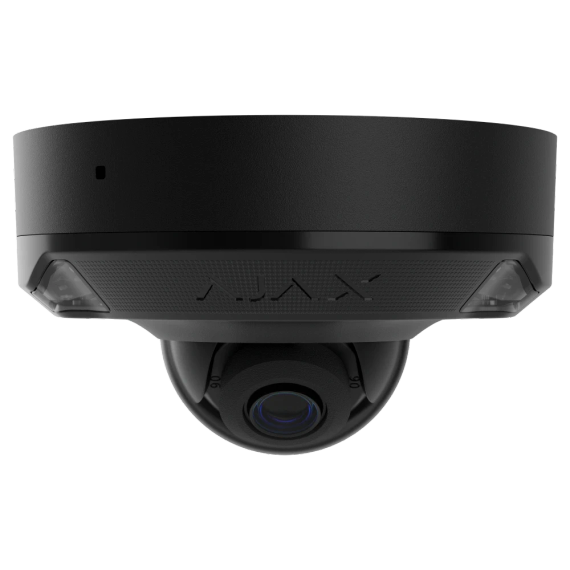 Ajax DomeCam Mini HL (5 Mp/2.8 mm) black IP відеокамера - Камери