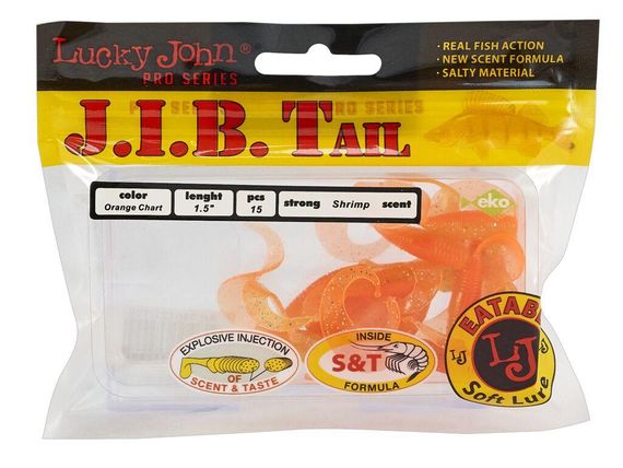 Твистер 1,5" LJ Лаки Джон J.I.B. Tail 121-T26 | Зображення 1