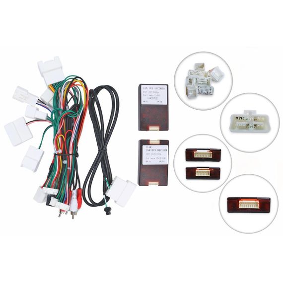 Перехідник живлення серії QIV з адаптером CAN-BUS для Lexus QBR-WС 0440 (дрот)