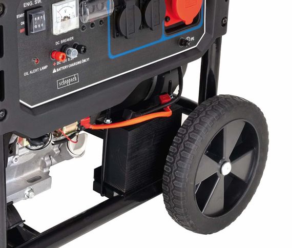 Бензиновий генератор на 2 розетки Central Power CP6150A 3 кВт AVR з мідною обмоткою, бренд Scheppach, модель не вказана, колір не вказано (41417-CP6150A_9020) | Зображення 8