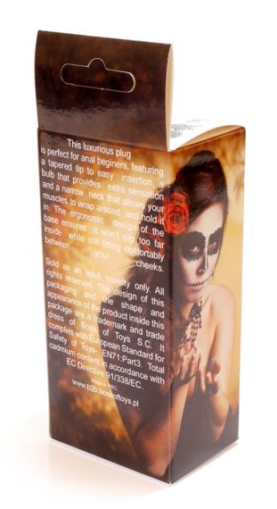 Анальний затор Boss Series - Jewellery Gold PLUG Red S, BS6400019 sexstyle | Зображення 7