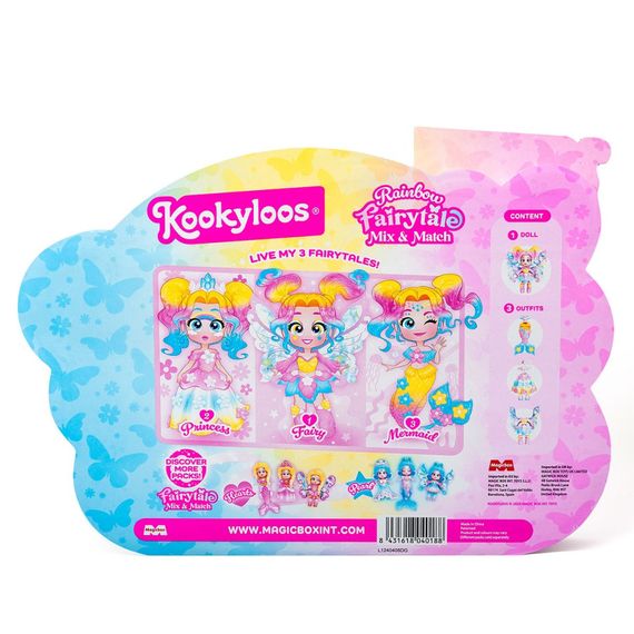Ігровий набір з лялькою "Рейнбоу" KOOKYLOOS PKLSP106IN210 серії "Fairytale" | Зображення 1