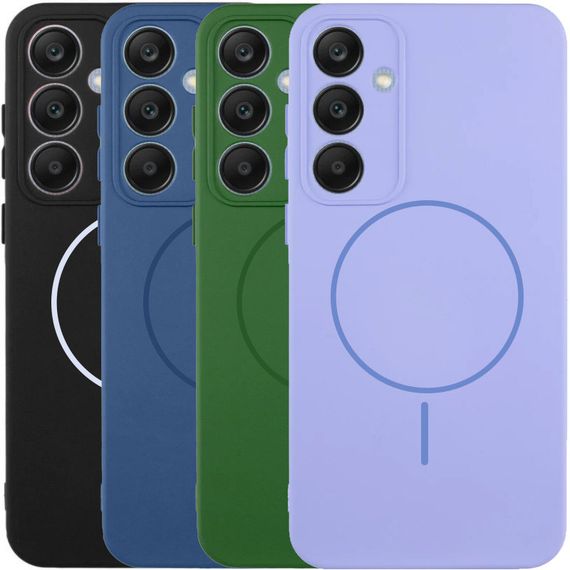 Чохол Silicone Cover Lakshmi Full Camera (AA) with MagFit для Samsung Galaxy S24 FE