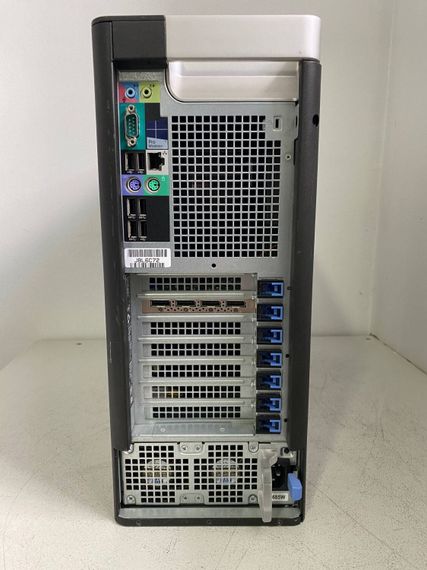 Робоча станція Dell Precision T5810 Tower / Intel Xeon E5-2683 v3 (14 (28) ядер по 2.0 - 3.0 GHz) / 32 GB DDR4 / 256 GB SSD / nVidia Quadro M2000, 4 GB GDDR5, 128-bit / DVD-ROM б/в + Подарунок Зубна щітка Colgate Connect M1 + Повербанк Power Truck | Зображення 4