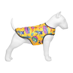 Курточка-накидка для собак WAUDOG Clothes, малюнок "Рік та Морті 3", M, А 37 см, B 52-62 см, С 36-47 см