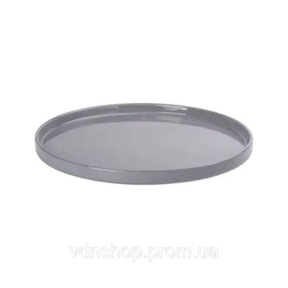 Чайний набір на 6 персон (з заварювальним чайником та порцелянаовою підставкою), сірий HP-15-5 | Зображення 6