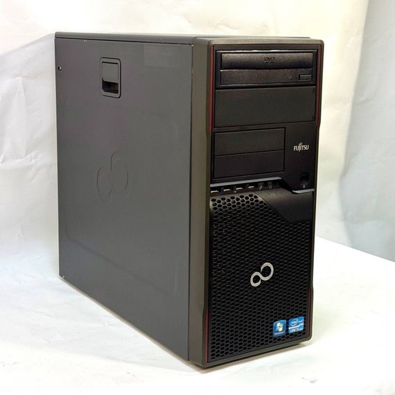Комп'ютер Fujitsu Celsius W420 Tower / Intel Core i5-3470 (4 ядра по 3,2 - 3,6 ГГц) / 16 ГБ DDR3 / 120 ГБ SSD + 500 ГБ HDD / Intel HD Graphics 2500 / DVD-ROM б/в | Зображення 3