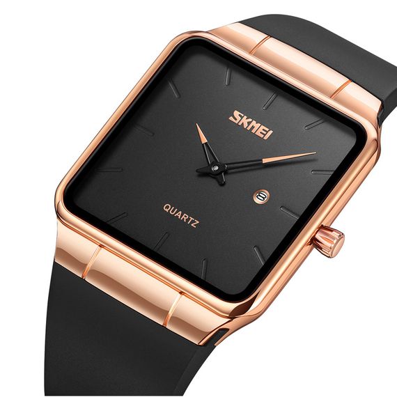 Наручний годинник Skmei 1961RGBK Rose Gold-Black | Зображення 1