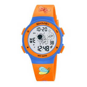 Дитячі годинники Skmei 2267OGBT Batterfly-Orange