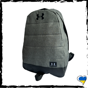 Рюкзак Under Armour сірий. Рюкзак Андер аїр. Рюкзак місткий, молодіжний. Рюкзак якісний, рюкзак