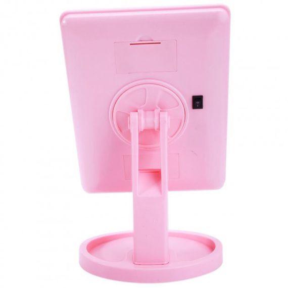 Складное зеркало для макияжа 16 LED, Зеркало для макияжа раскладное, JY-264 Зеркало настольное | Зображення 2