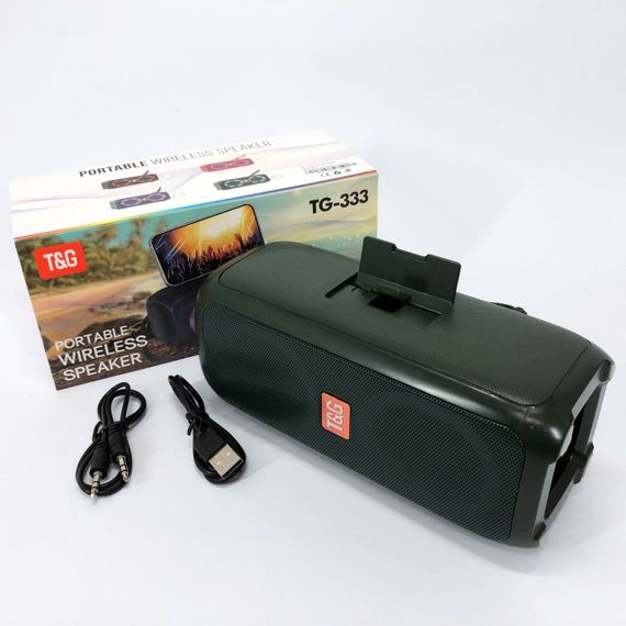 Акустические колонки с led подсветкой TG333, Колонка для любителей активного отдыха FR-14 | Зображення 2