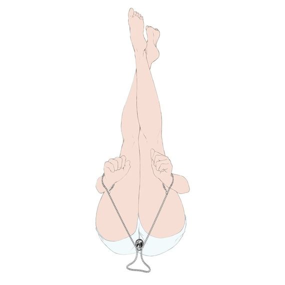 Набір UPKO анальна пробка і ланцюжок з наручниками, колір золото sexstyle | Зображення 12