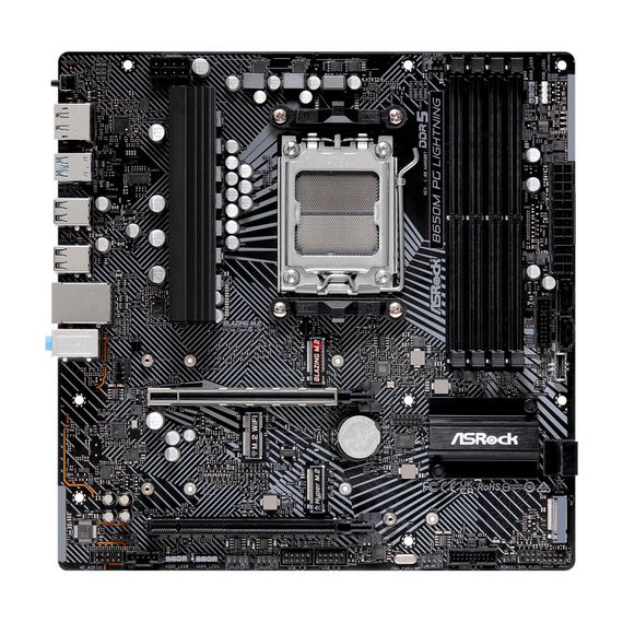 Материнська плата ASRock B650M PG LIGHTNING | Зображення 1