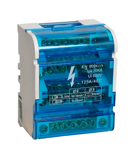 Шина «N» на DIN-рейку в корпусе 4х7 груп Ny95500201