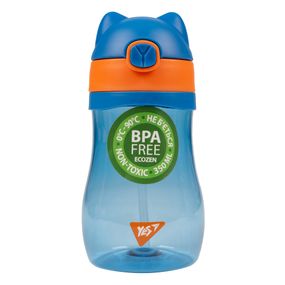 Пляшка для води YES Fusion 350 мл синя (708172)