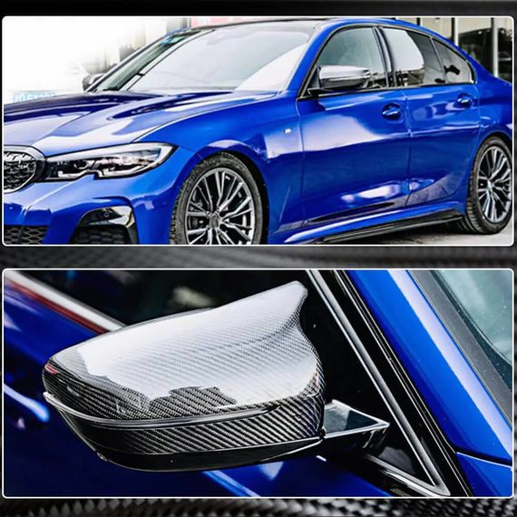 Кришки дзеркал M-Look V2 (Карбон) для BMW 7 серія G11/G12 2015-2022 рр | Зображення 4