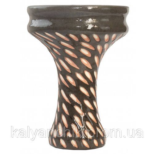 Чаша для кальяну ETNA Katana Cut Glaze Black