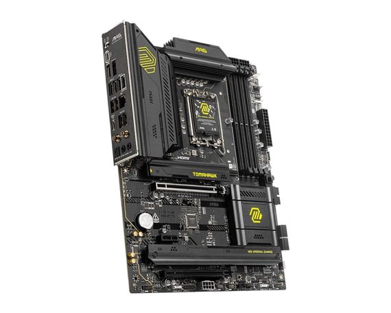 Материнcька плата MSI MAG B860 TOMAHAWK WIFI s1851 B860 4xDDR5 M.2 HDMI DP WiFi BT ATX 911-7E39-001 | Зображення 1