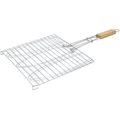 Решётка для гриля Voltronic 28х28 см, на три риби (YT-GRf28) | Зображення 1