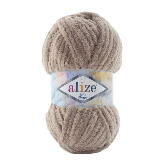 Softy Mega 530 пряжа Alize плюшевая