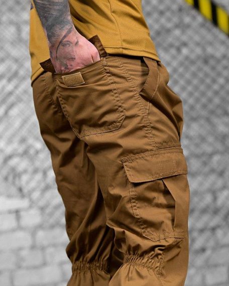 Літні тактичні штани джогери карго койот ДЛ7167 | Зображення 4