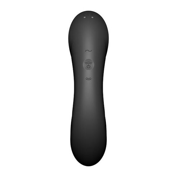 Вакуумний стимулятор з вібрацією Satisfyer Curvy Trinity 4 Black | Зображення 2