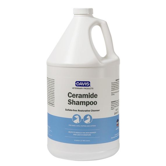 Безсульфатний відновлювальний шампунь для собак і котів Davis Ceramide, 3.79 л