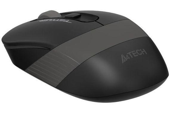 Миша бездротова A4Tech Fstyler FG10 (Grey),  USB, колір чорний+сірий | Зображення 4