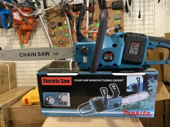 Акумуляторна пилка для саду, Електрична пилка Electric Saw   знижка | Зображення 8