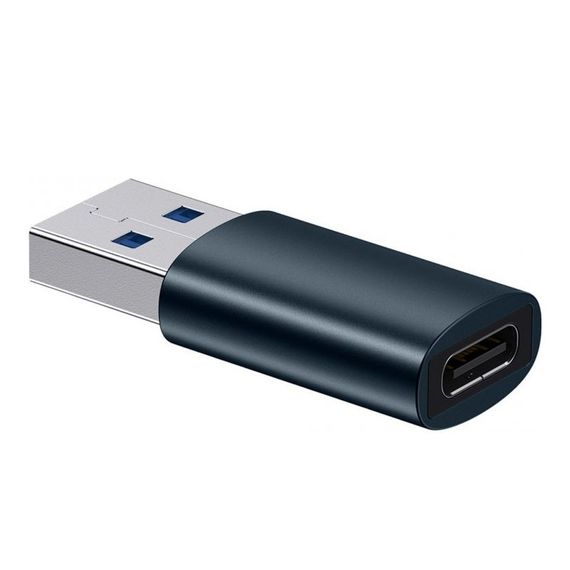 Перехідник Baseus Ingenuity Series Mini USB 3.1 to Type-C (ZJJQ000101) Blue | Зображення 2