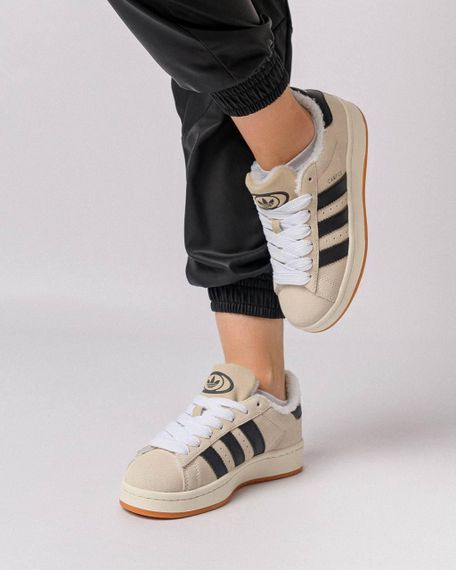 Жіночі кросівки Campus Beige Black Fur 41 26 | Зображення 2