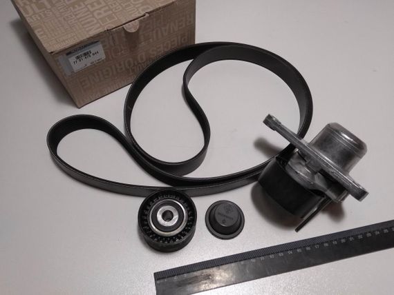 Ремінь генератора струмковий + ролики RENAULT 2.0 dCi (7701476644) 7PK1705