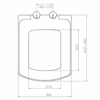 Сидіння для унітазу NKP Sedef з кришкою і функцією мікроліфта 0337 | Зображення 1