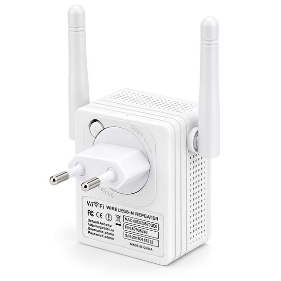 Підсилювач WiFi сигналу з 2-ма вбудованими антенами LV-WR06, живлення 220V | Зображення 2