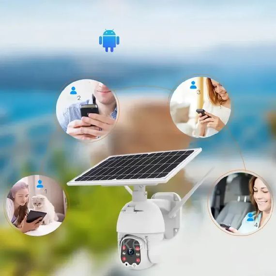 Вайфай камера на сонячній батареї XPRO V380 (234572850_3268) | Зображення 1